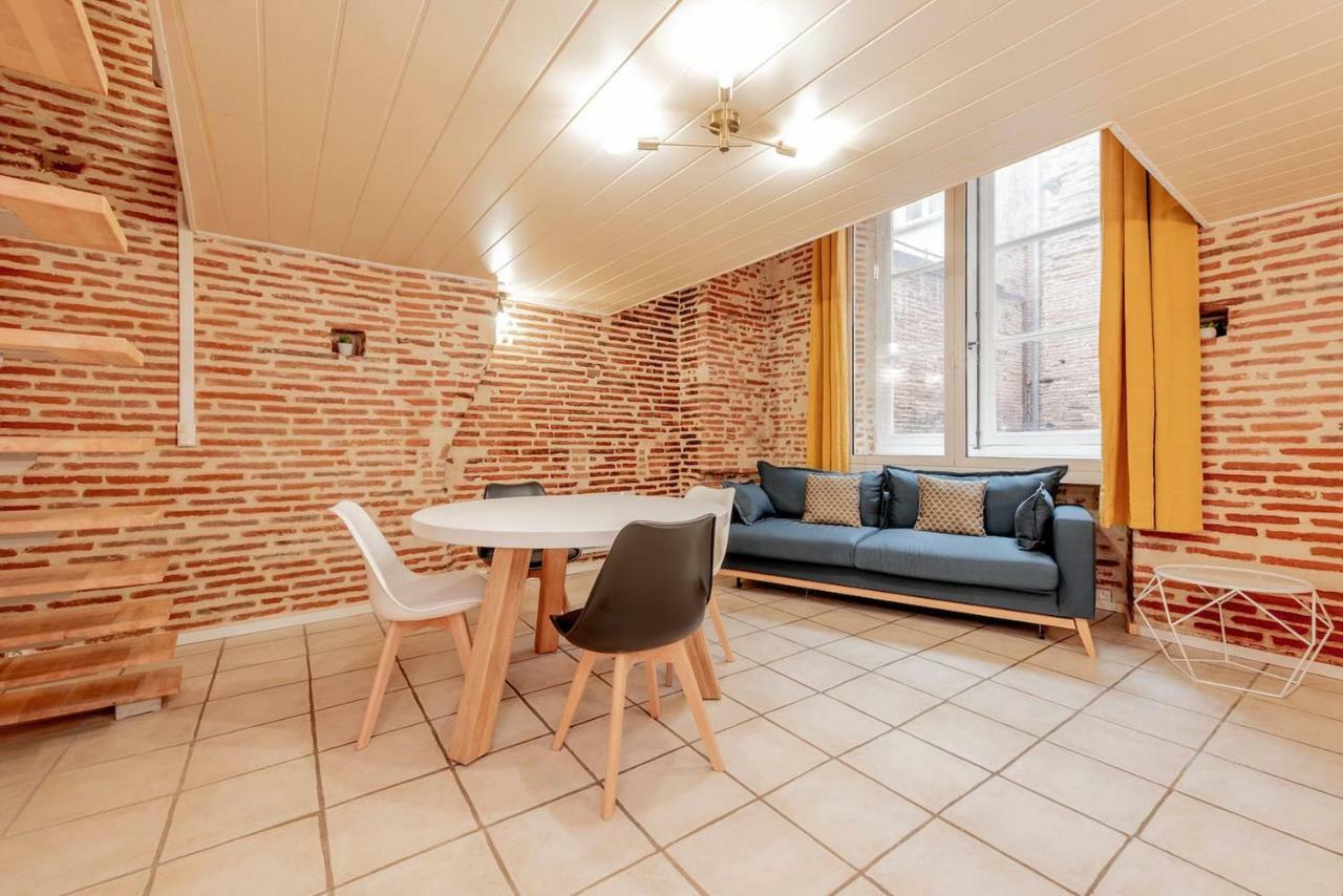 Le Capitoul - Appartement D'Exception Hypercentre De ตูลูส ภายนอก รูปภาพ